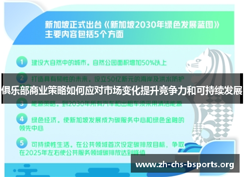 俱乐部商业策略如何应对市场变化提升竞争力和可持续发展