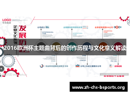 2016欧洲杯主题曲背后的创作历程与文化意义解读