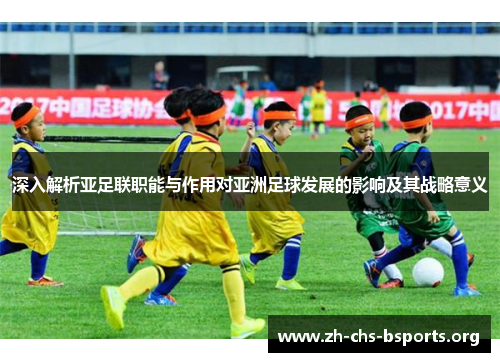 深入解析亚足联职能与作用对亚洲足球发展的影响及其战略意义 深入解析亚足联职能与作用对亚洲足球发展的影响及其战略意义